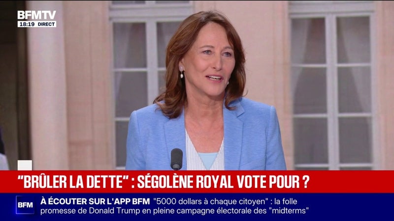 Ségolène Royal, candidate à la primaire socialiste: "Où est passé l'argent? 1.500 milliards de dette supplémentaire et pourtant tout se dégrade"