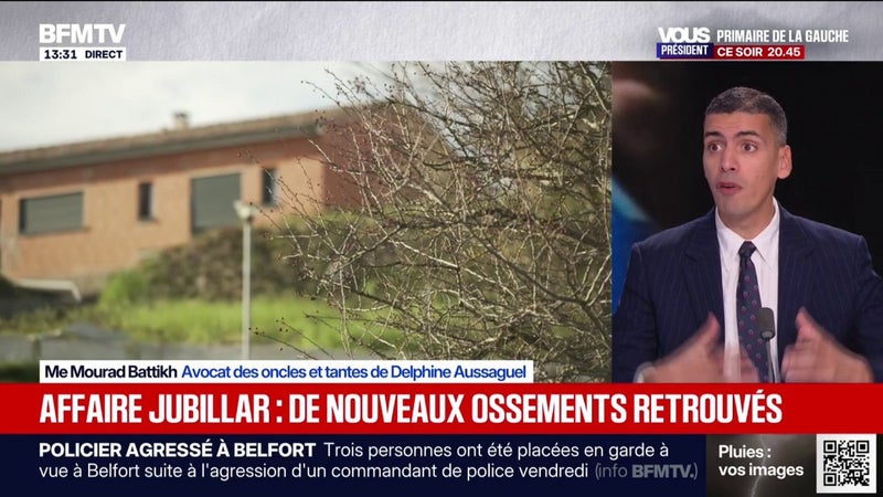 Reconstitution de la mort de Delphine Aussaguel: "Tout ce que dit Cédric Jubillar est faux", déclare Me Mourad Battikh, avocat des oncles et tantes de Delphine Aussaguel