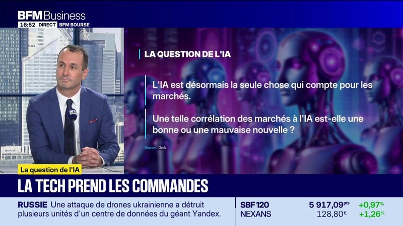 Tech Stocks : Donald Trump fustige ceux qui s'obstinent à parler d'IA - 09/10