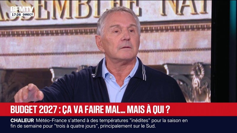 Budget 2027: "L'État est obèse, il y a un problème de justice sociale", estime Patrick Vignal, ancien député Renaissance