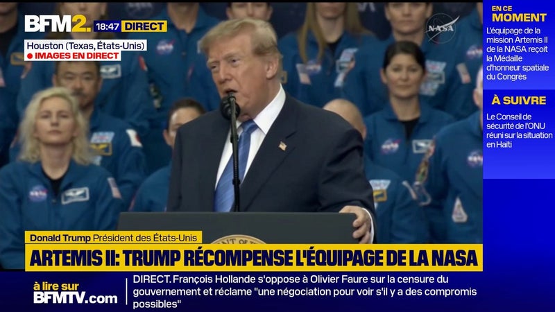 États-Unis: Donald Trump annonce la création d'une académie nationale dédiée à l'espace