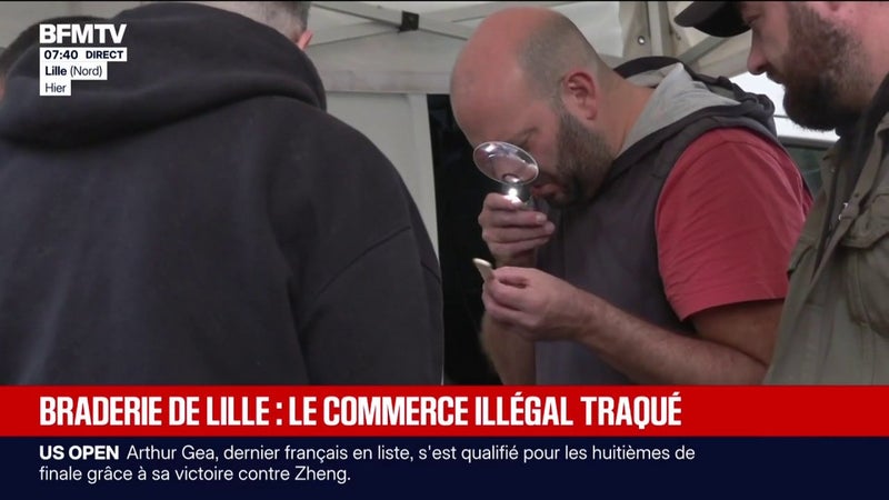 À la braderie de Lille, la traque aux objets interdits à la vente