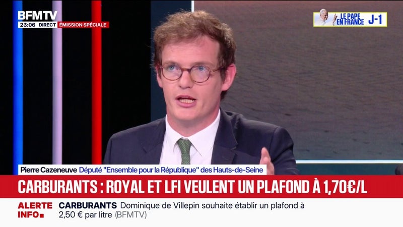 Crise des carburants: “La solution est à moyen terme sur l’action diplomatique de la France”, dit Pierre Cazeneuve, député “Ensemble pour la République” des Hauts-de-Seine