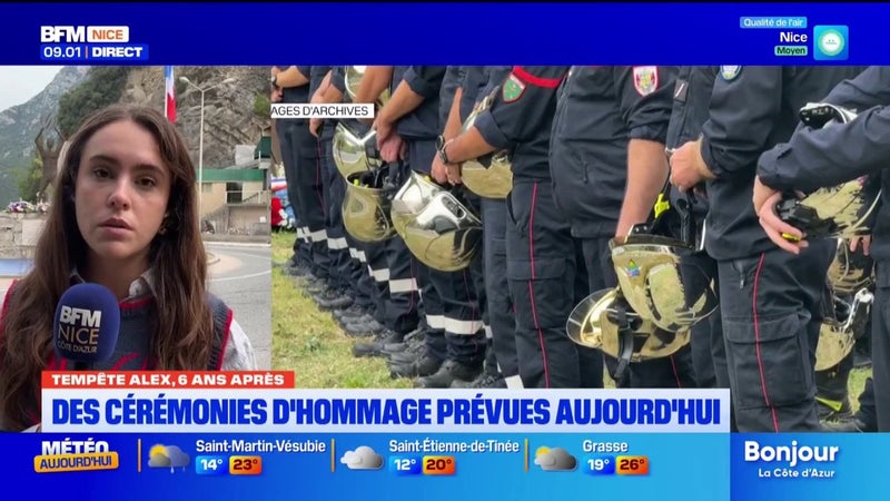 Six ans après la tempête Alex : des hommages rendus ce vendredi dans la Vésubie et la Tinée