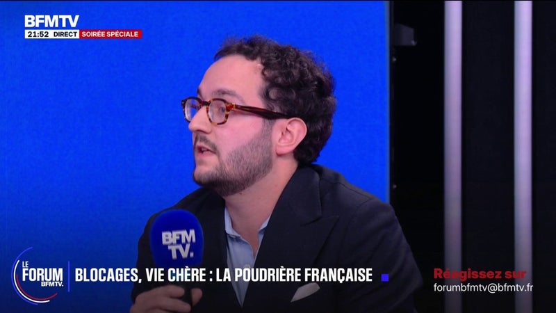 FORUM BFMTV - Crise sociale: "Il faut que nos commerçants puissent continuer à vivre et travailler", explique Mathéo Moreau, avocat pénaliste à Paris