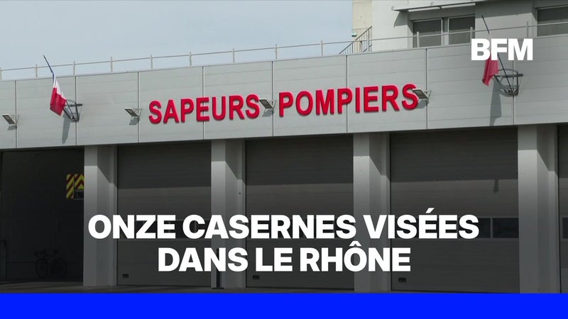 Une série de cambriolages dans des casernes de pompiers près de Lyon