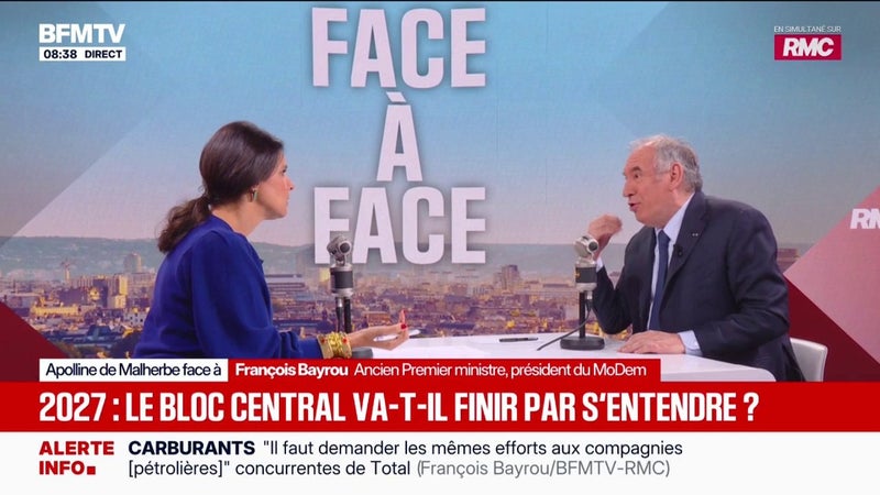 "Qui peut dire ce que sont les projets pour la présidentielle?", s'interroge François Bayrou