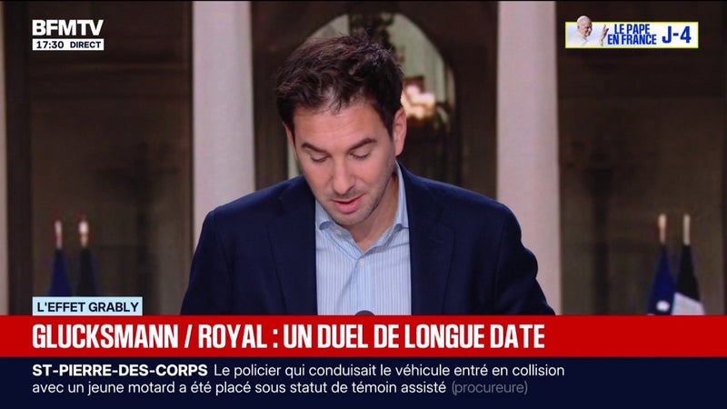 L'EFFET GRABLY - Primaire à gauche: Raphaël Glucksmann et Ségolène Royal, un duel de longue date