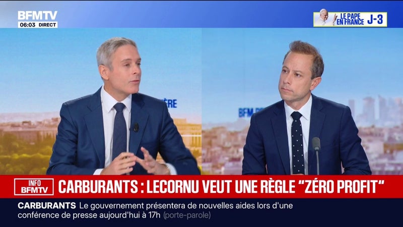 INFO BFMTV - Le gouvernement veut imposer dans le budget une règle "zéro profit" pour l'État si les prix des carburants continuent de grimper