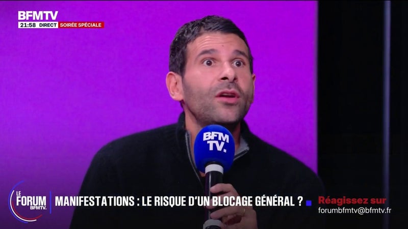 Crise sociale: "On est au bord de la faillite", estime Mickael, commerçant et entrepreneur immobilier