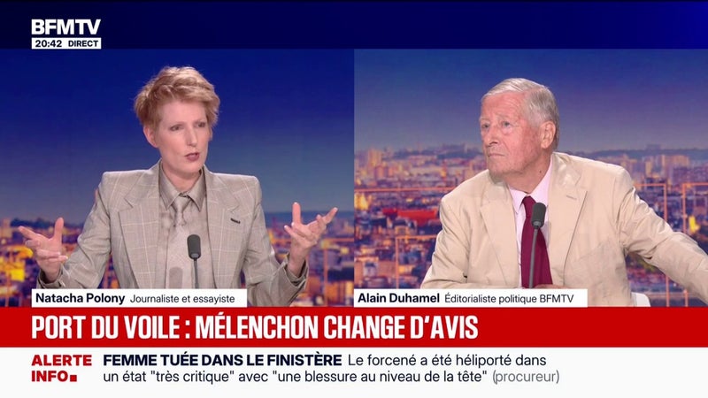 Port du voile: Natacha Polony, journaliste et essayiste, pointe "un problème d'analyse de ce qu'est la laïcité"