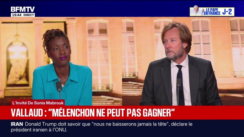 Raphaël Gucksmann "a une haute conscience de ce que vivent beaucoup de Françaises et Français", assure Boris Vallaud, président du groupe socialiste à l'Assemblée