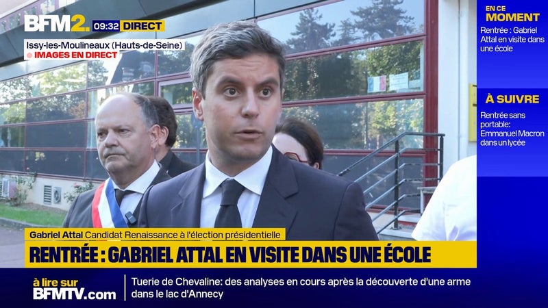 Levée de drapeau et Marseillaise dans les écoles à Nice: pour Gabriel Attal, "il faut faire confiance aux enseignants qui ont pour mission de transmettre les valeurs de la République"