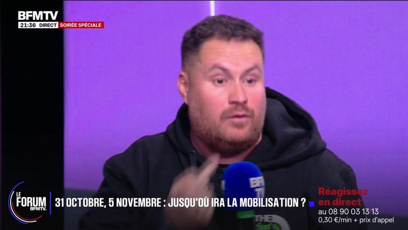 FORUM BFMTV - "Si le gouvernement avait répondu aux revendications, il n'y aurait personne dans les rues", assure Julien, secrétaire fédéral SUD-Rail