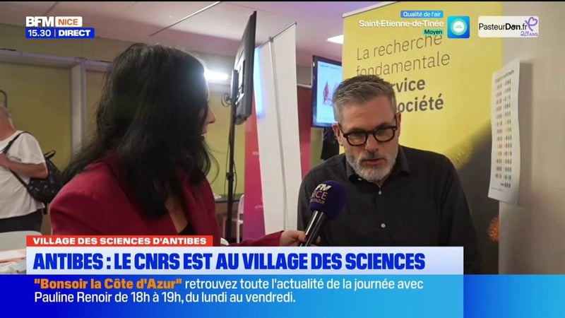 Le CNRS présente une alternative aux datacenters au village des sciences à Antibes