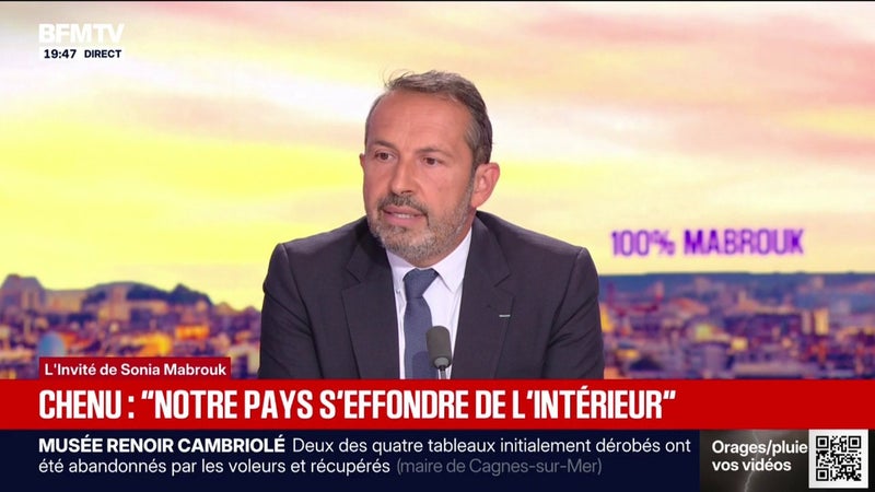 Retraites: "On est pour modifier ce système [...] mais il ne faut pas bidouiller ces paramètres", assure Sébastien Chenu, député RN et vice-président de l'Assemblée nationale