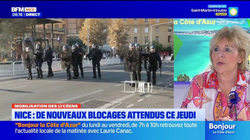 Blocage des lycées : Françoise Souliman dénonce une « petite guérilla urbaine »