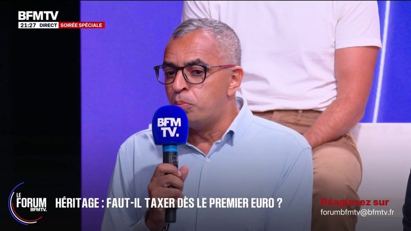 FORUM BFMTV - Héritage: "Cettte idée de confiscation m'insupporte", assure Farid, enseignant et responsable associatif
