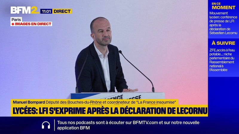 Présidentielle 2027: "Aucune des candidatures de Gabriel Attal et d'Édouard Philippe n'a réussi à s'imposer comme étant sérieuse et crédible", déclare Manuel Bompard
