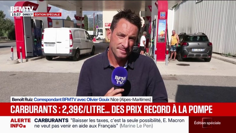 Crise du carburant: pour cette automobiliste, le gouvernement "aurait dû agir avant"