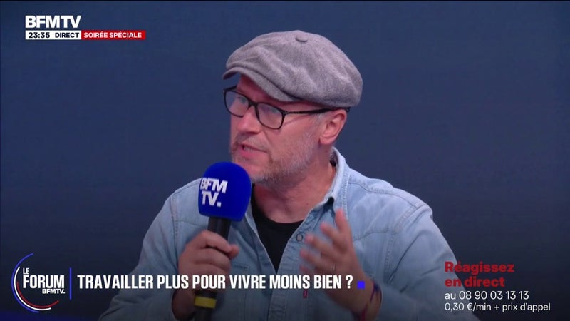FORUM BFMTV - Pour Fabien Villedieu, secrétaire fédéral Sud-Rail, "repousser" l'âge de la retraite va "mettre un certain nombre de salariés en difficulté"