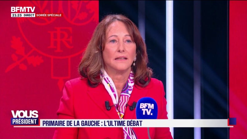Primaire sociale-démocrate: "Il y a une forme de hold-up qui est en train de se faire sur le PS", lance Ségolène Royal à Raphaël Glucksmann
