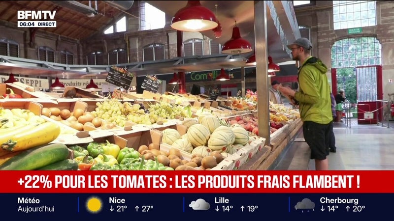 "On essaye de limiter nos achats": dans les rayons, les prix des produits frais continuent d'augmenter