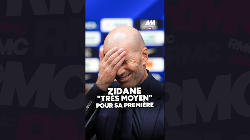 Zinédine Zidane a été "très moyen" pour sa première, juge Jérôme Rothen