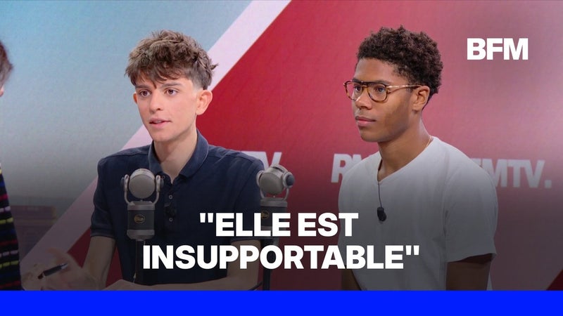 L'interdiction des téléphones est '"insupportable" car elle "infantilise", juge Louis Letoublon, vice-président de l'organisation Les Lycéens !