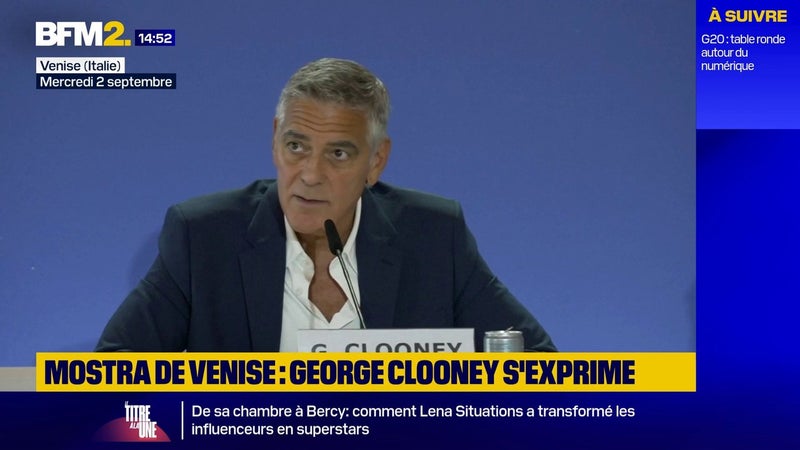 George Clooney : "La plupart des puissances en place ont décidé que le réchauffement climatique est une farce"