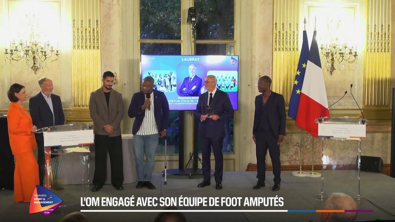 🏆OM 13e Homme, lauréat du Trophée Sport-Santé