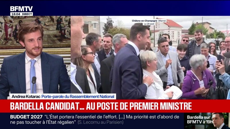 Présidentielle 2027: "Il nous reste à rassembler le peuple français", déclare Andrea Kotarac, porte-parole du RN
