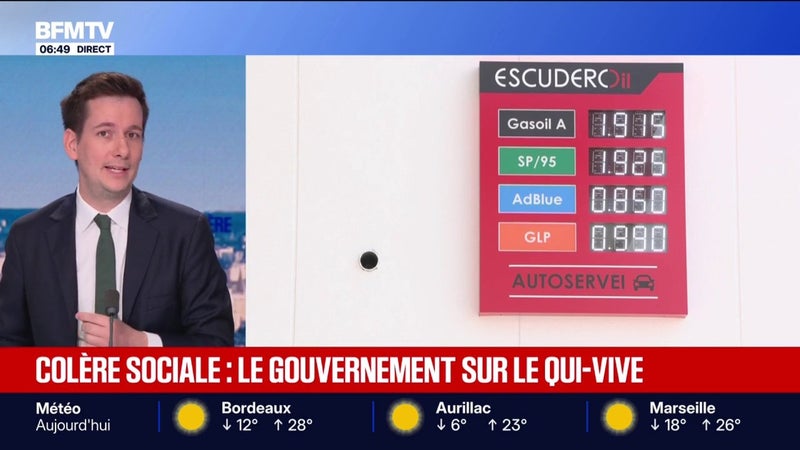 L'ÉDITO POLITIQUE - Pouvoir d'achat: Sébastien Lecornu redoute que la colère sociale se transforme en crise
