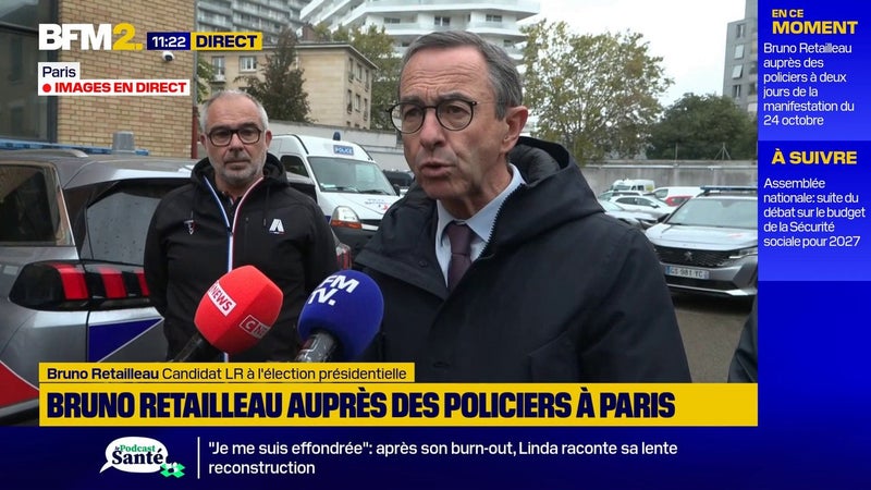 Violences: "J'accuse aujourd'hui le pouvoir de jouer petit bras", déclare Bruno Retailleau