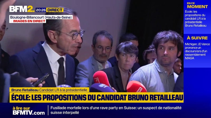 Proposition du RN d'interdire le voile dans l'espace public: "Nos policiers ont autre chose à faire", déclare Bruno Retailleau