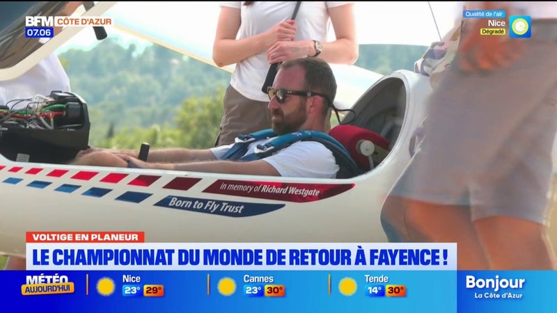Le championnat du monde de voltige en planeur est de retour à Fayence