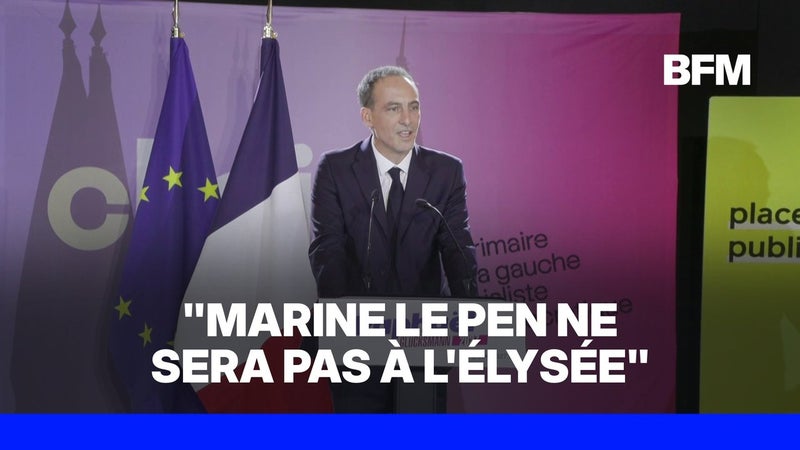 Primaire sociale-démocrate: "La démocratie, ce soir, a parlé", déclare Raphaël Glucksmann