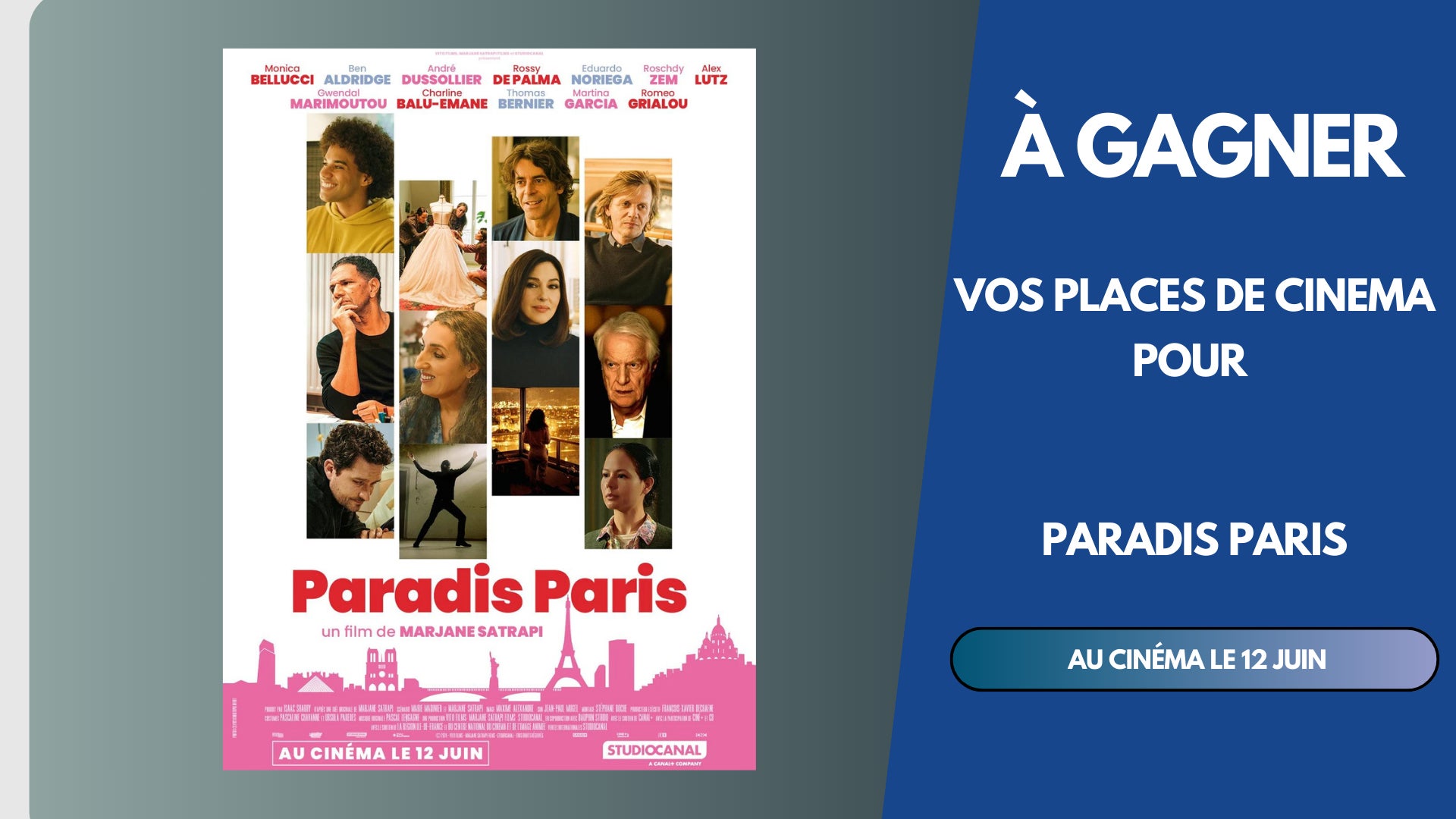 A GAGNER : Vos places pour le film 'Paradis Paris' dans la salle de votre choix !