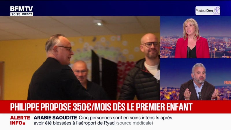 Édouard Philippe veut verser 350 euros d’allocations dès le premier enfant