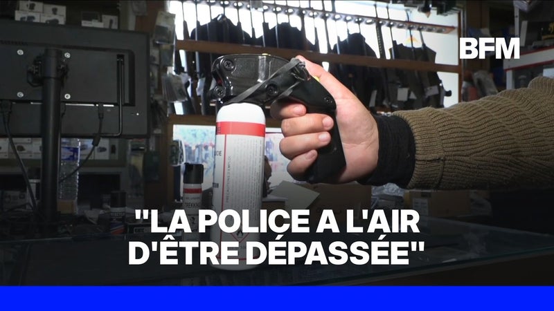 Ces Français qui s'équipent d'armes non létales pour se défendre eux-mêmes