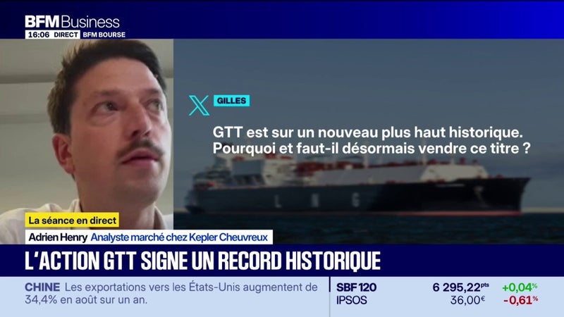 L'action GTT signe un record historique