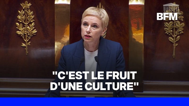 Violences sexuelles: le témoignage saisissant de Clémentine Autain à l'Assemblée nationale