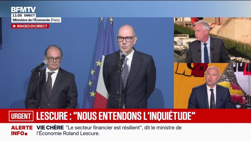 Roland Lescure, ministre de l'Économie: "Nous avons besoin d'un budget"