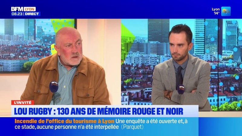 LOU RUGBY, 130 de mémoire rouge et noir, Yves Billet est l'invité de Bonjour Lyon