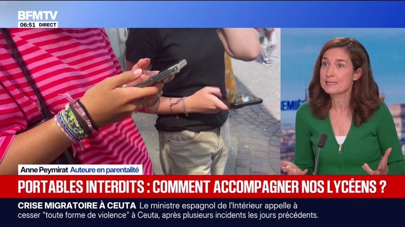 C'EST VOTRE VIE - Interdiction des portables dans les lycées: comment accompagner les lycéens?