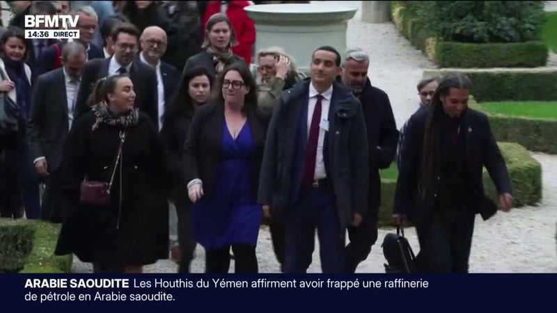 Attentat raciste à Trappes: le maire de la ville arrive à l'Assemblée nationale
