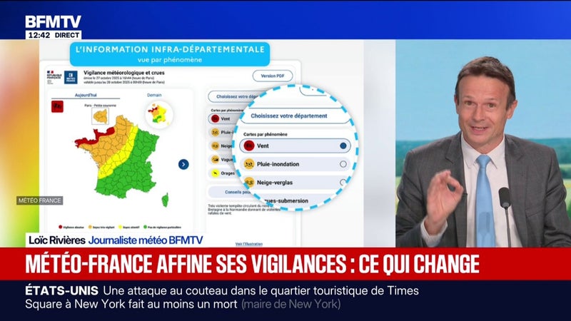 Climat: Météo-France pourra désormais affiner ses vigilances à l'intérieur des départements
