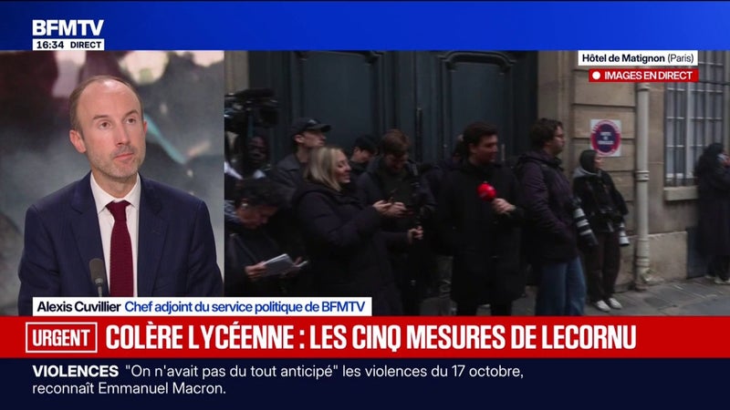 Mouvement lycéen: Sébastien Lecornu veut organiser un débat à l'Assemblée nationale ce 28 octobre sur l'avenir de Parcoursup