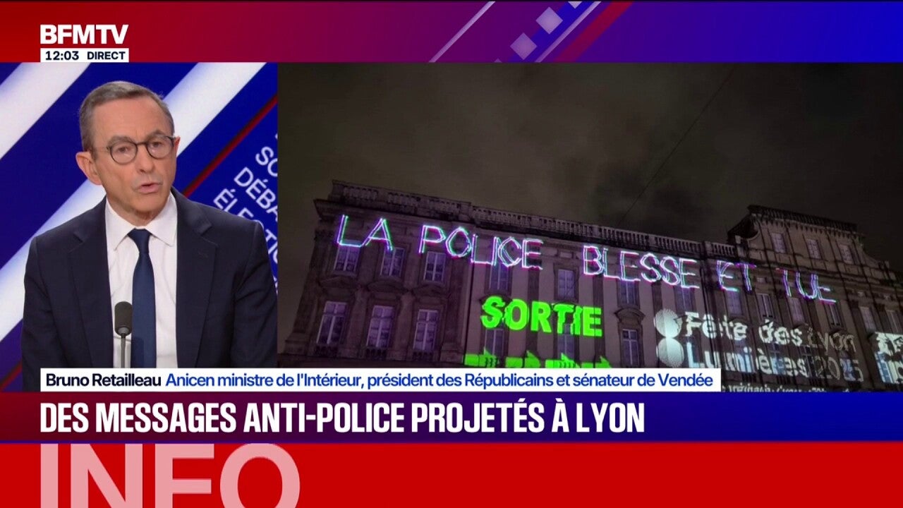 Message Image For Html Coding Messages anti-police projetés à Lyon: