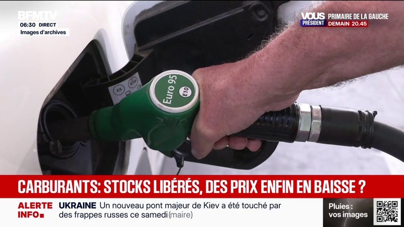 "Jusqu'à 100 millions de barils" libérés: vers une baisse des prix des carburants ?